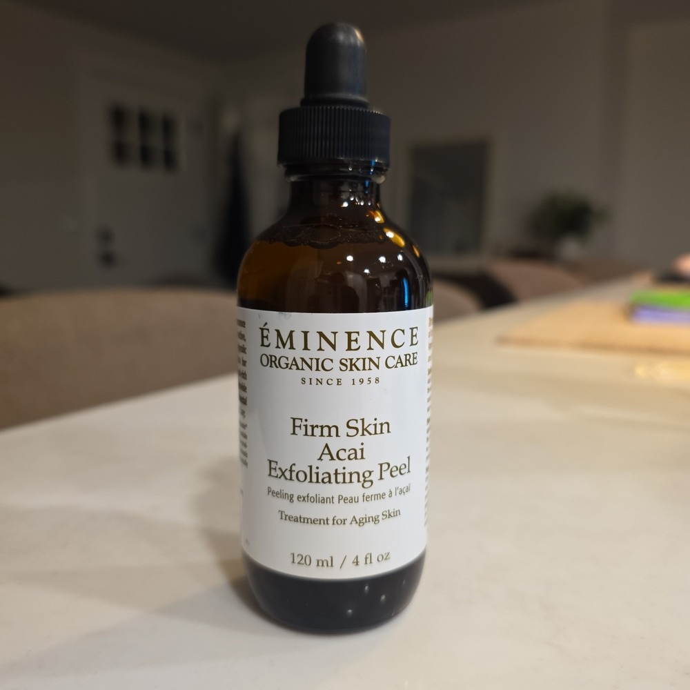 Eminence Organic Skin Care Firm Skin Açaí Exfoliating Peel 4.0 Fl Oz,
